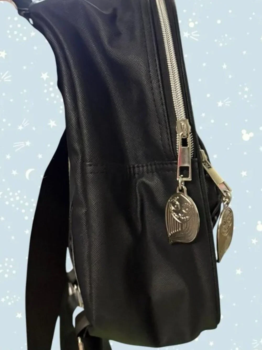 NWOT Disney Nightmare Before Christmas Jack Skellington mini black backpack